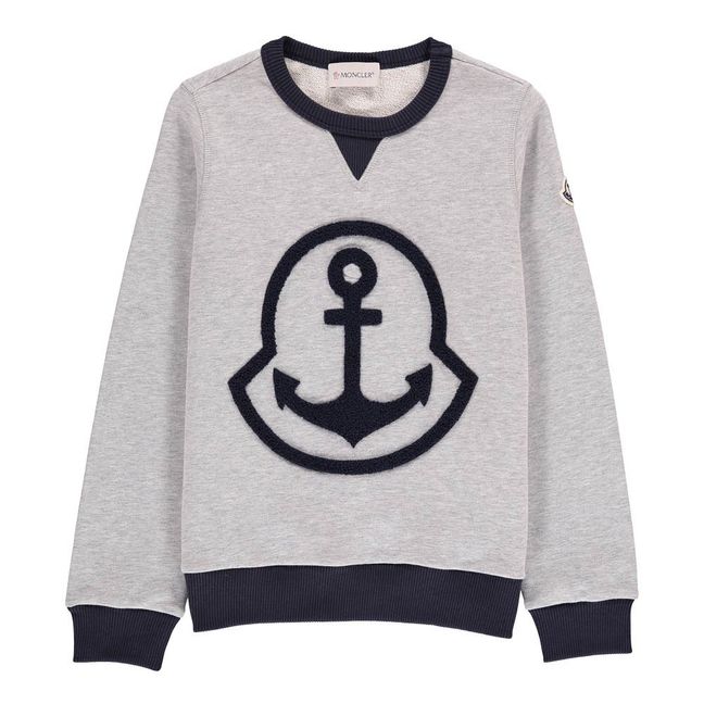 Anchor Sweatshirt | Light eather grey