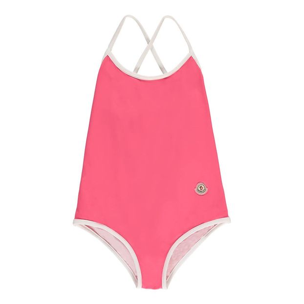 peach swimming costume