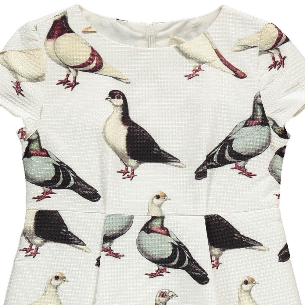 Kiny Pigeons Dress White Etiket Fashion Children