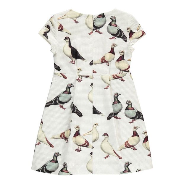 Kiny Pigeons Dress White Etiket Fashion Children