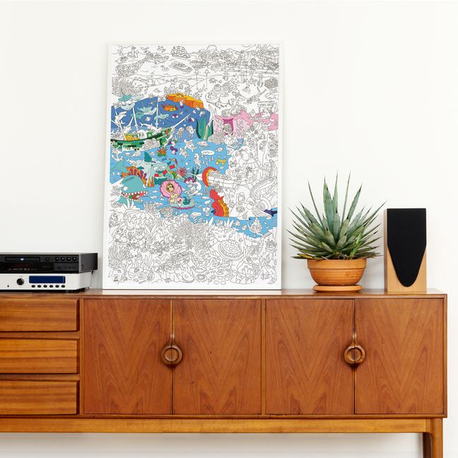 Poster gigante da colorare Ocean