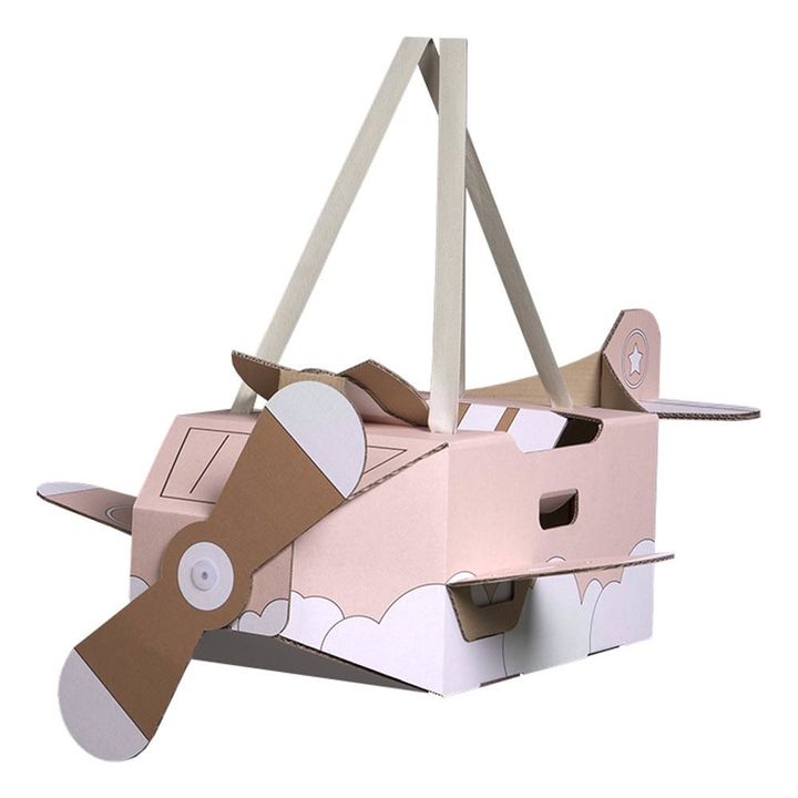 Kostüm Flugzeug aus Pappe - Produktbild Nr. 3
