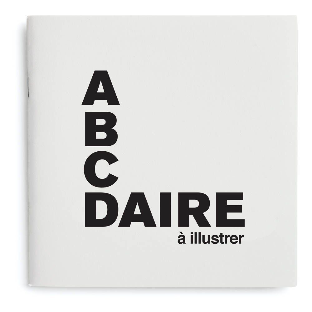 Supereditions - Livre Abécédaire à illustrer - Français - Blanc