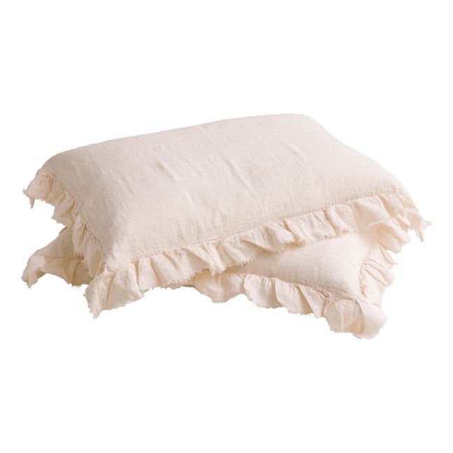 Funda de almohada lino lavado Boho | Biche