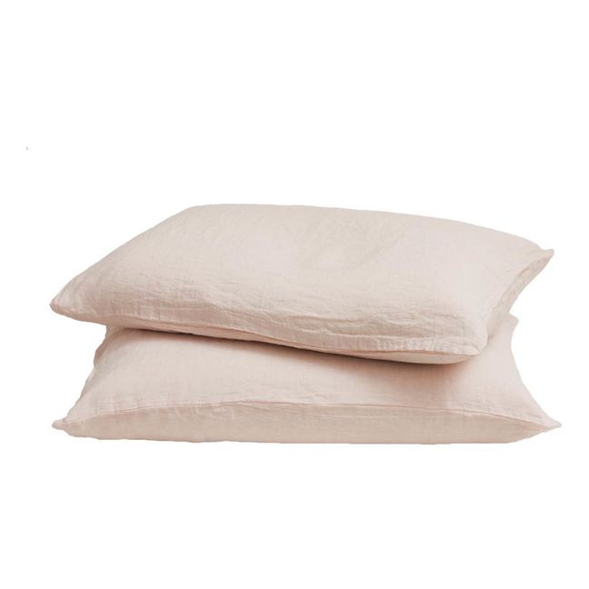 Funda de almohada lino lavado | Biche