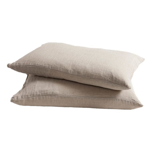 Washed Linen Pillow Case Natural