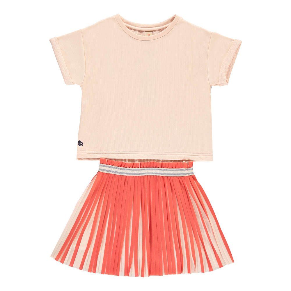 Bellerose - Robe 2-en-1 Bicolore Vanila - Fille - Rose pâle