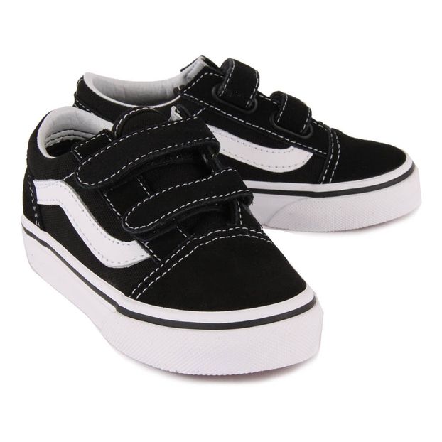 Vans best sale platform velcro