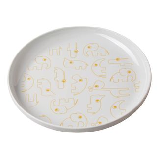 Done by deer Plato Yummy en melamina Oro-product