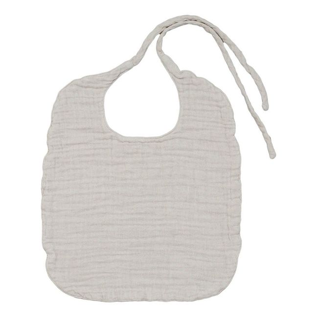 Round bib - powder | Powder S018