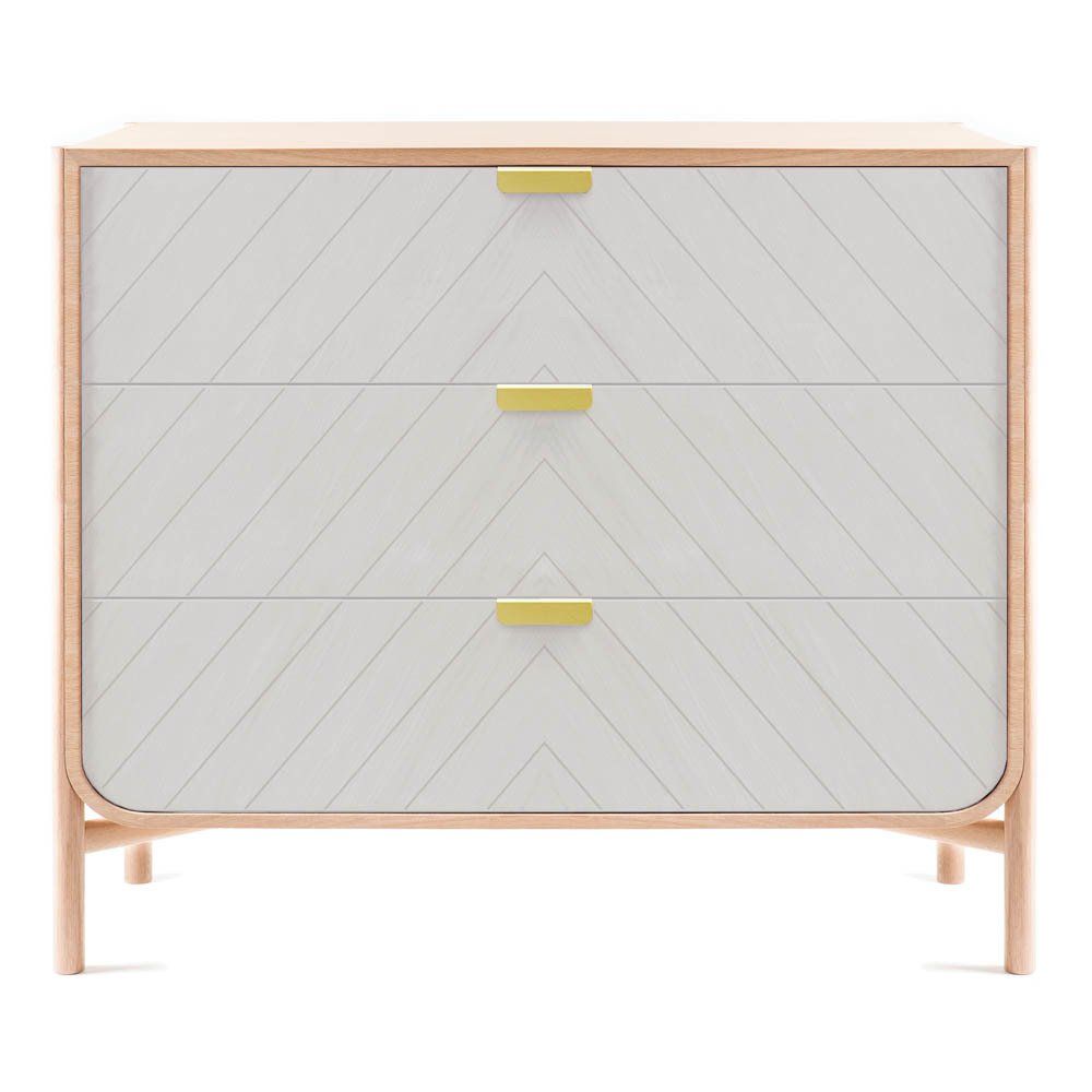 Kommode mit 3 Schubladen Marius Hellgrau Hartô Design Erwachsene