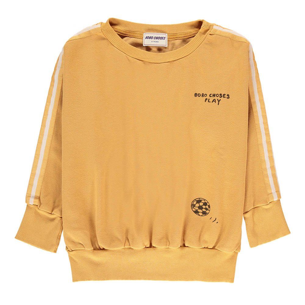 Bobo Choses - Sweat Football Coton Bio - Garçon - Ocre