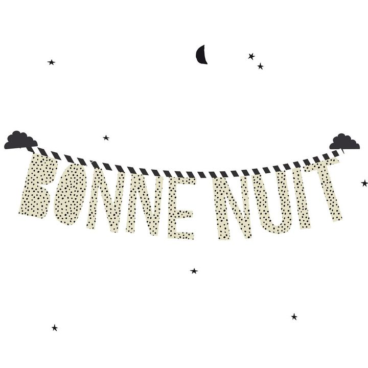Sticker Bonne nuit- Imagen del producto n°0