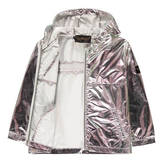 Nomade Iridescent Jacket Silver Finger in the nose Fashion