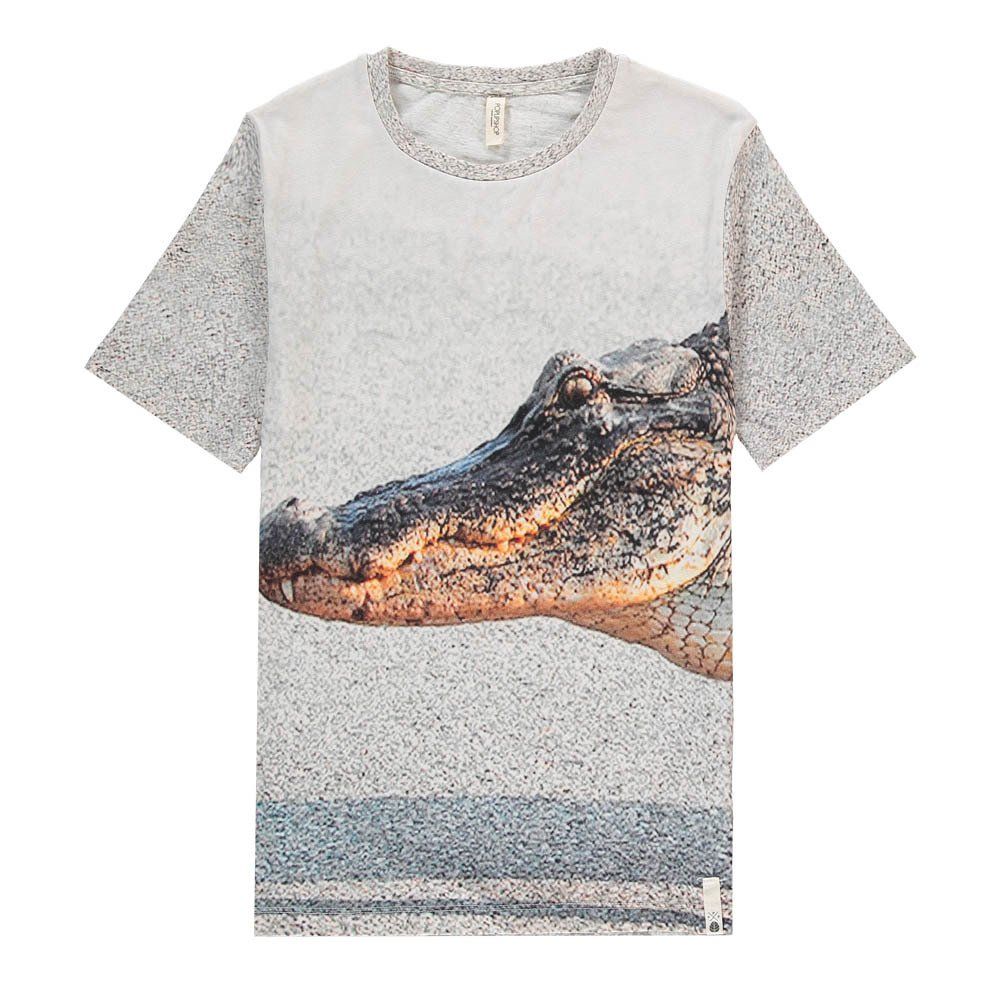 crocodile design t shirt