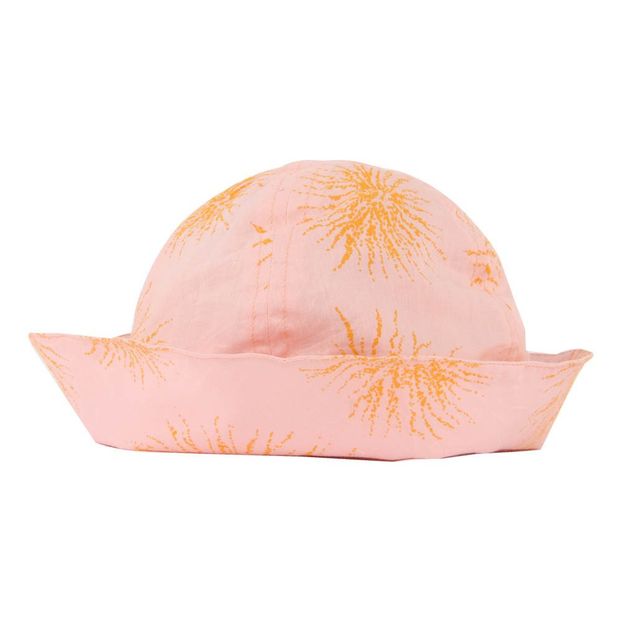 pale pink bucket hat