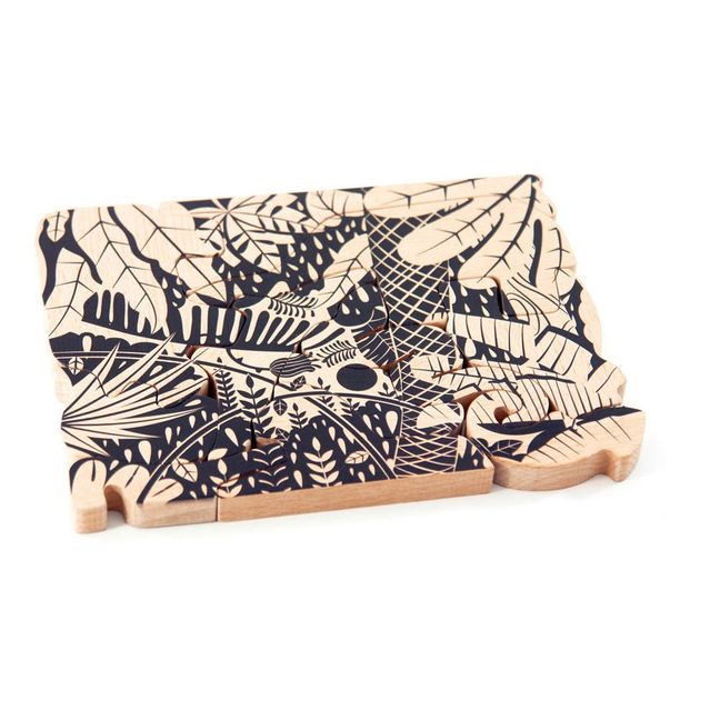 Puzzle de la jungle en bois