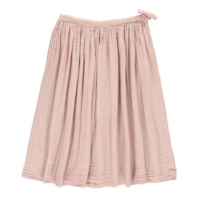 Langer Rock Ava Altrosa | Dusty Pink S007