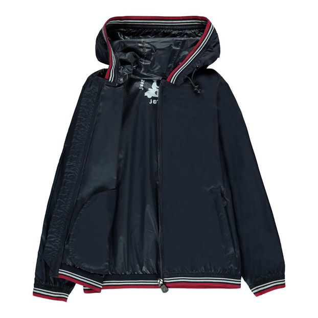 Windjacke mit Kapuze Charlie Navy Jott Mode Teenager , Kind enjoy summer good vibes Zipper Hoodie Für Frauen 100% Soft