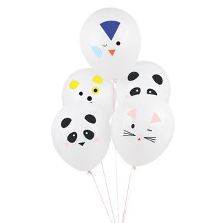 My Little Day Luftballons Tiere- 5 Stück -listing