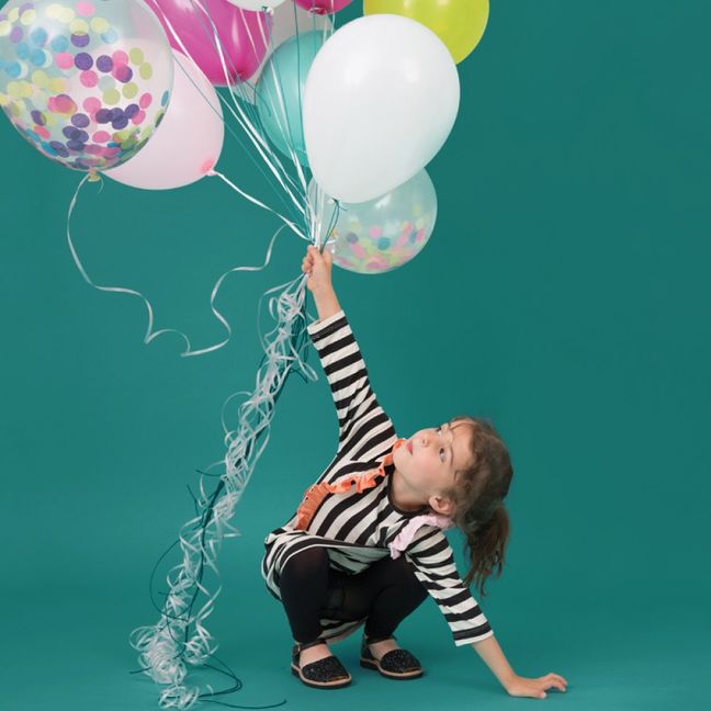 Globos multicolores en latex - Lote de 10