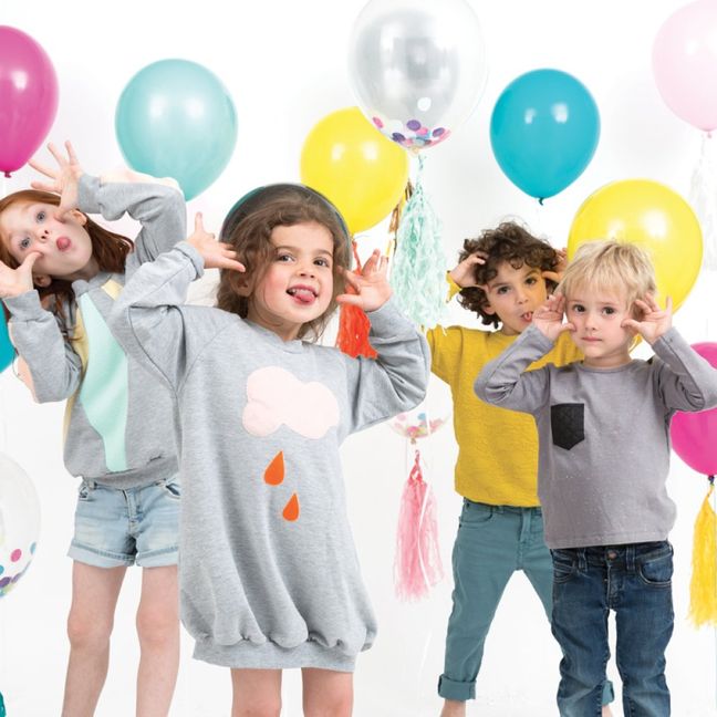 Globos multicolores en latex - Lote de 10