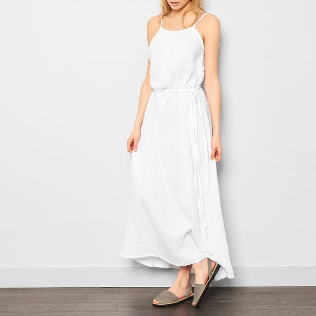 Robe Longue Mia  - Collection Femme - Blanc