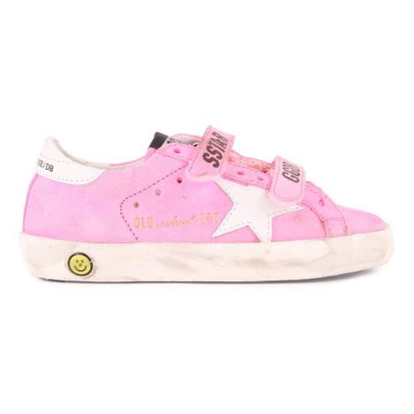 Baskets Basses Scratchs Superstar Rose fluo Golden Goose Deluxe Baskets Basses Scratchs Superstar-product