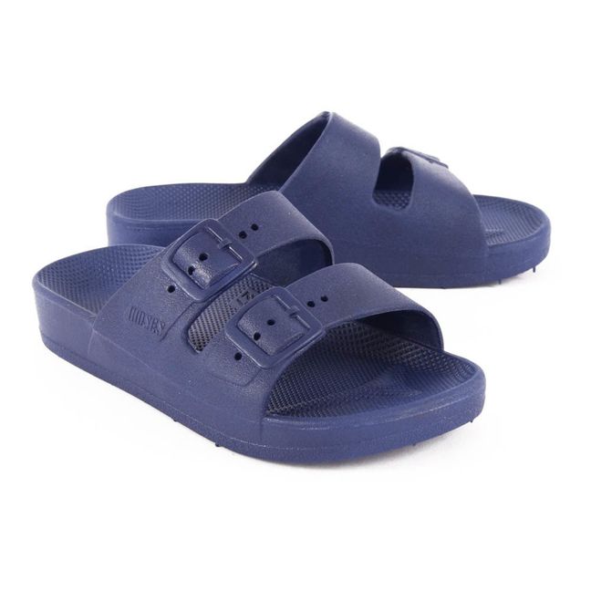 Buckled Sandals Blue