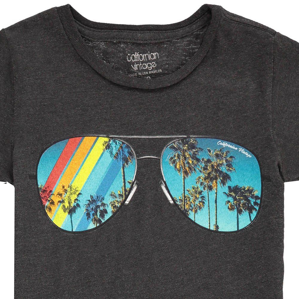 t shirt with sunglasses hanging