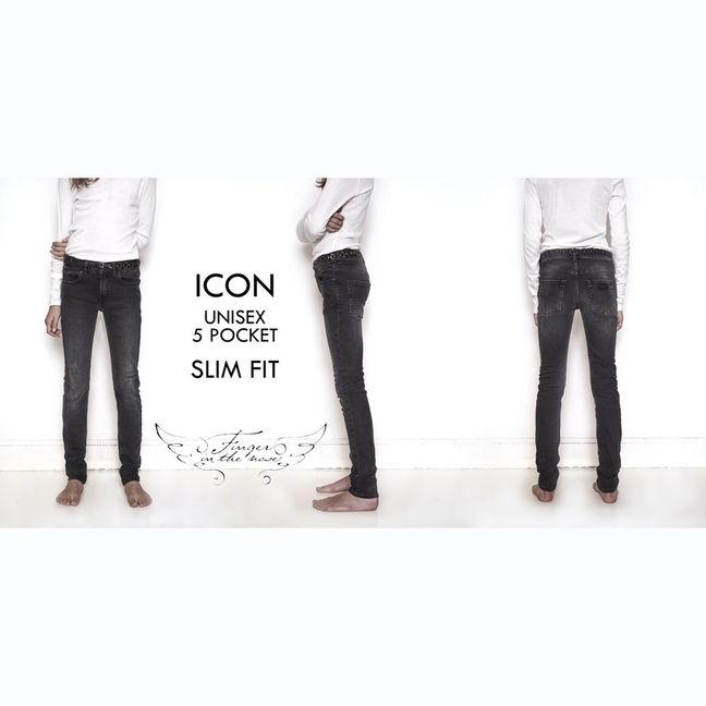 Icon Skinny Jeans Black