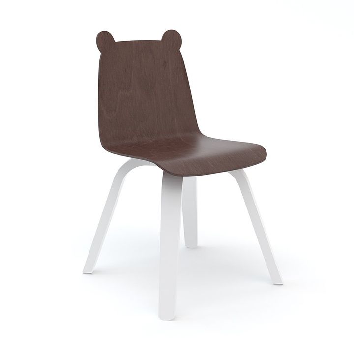 Bear Play Chairs - Set of 2 | Walnut- Product image n°0