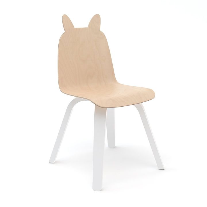 Rabbit Play Chairs - Set of 2 | Bouleau- Product image n°0