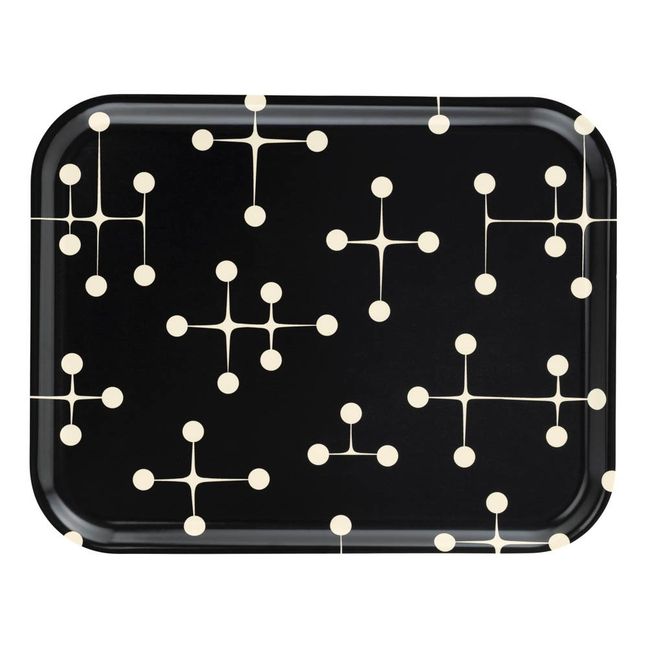 Tablett-  Charles & Ray Eames, 1947 | Dott Pattern Reverse Dark