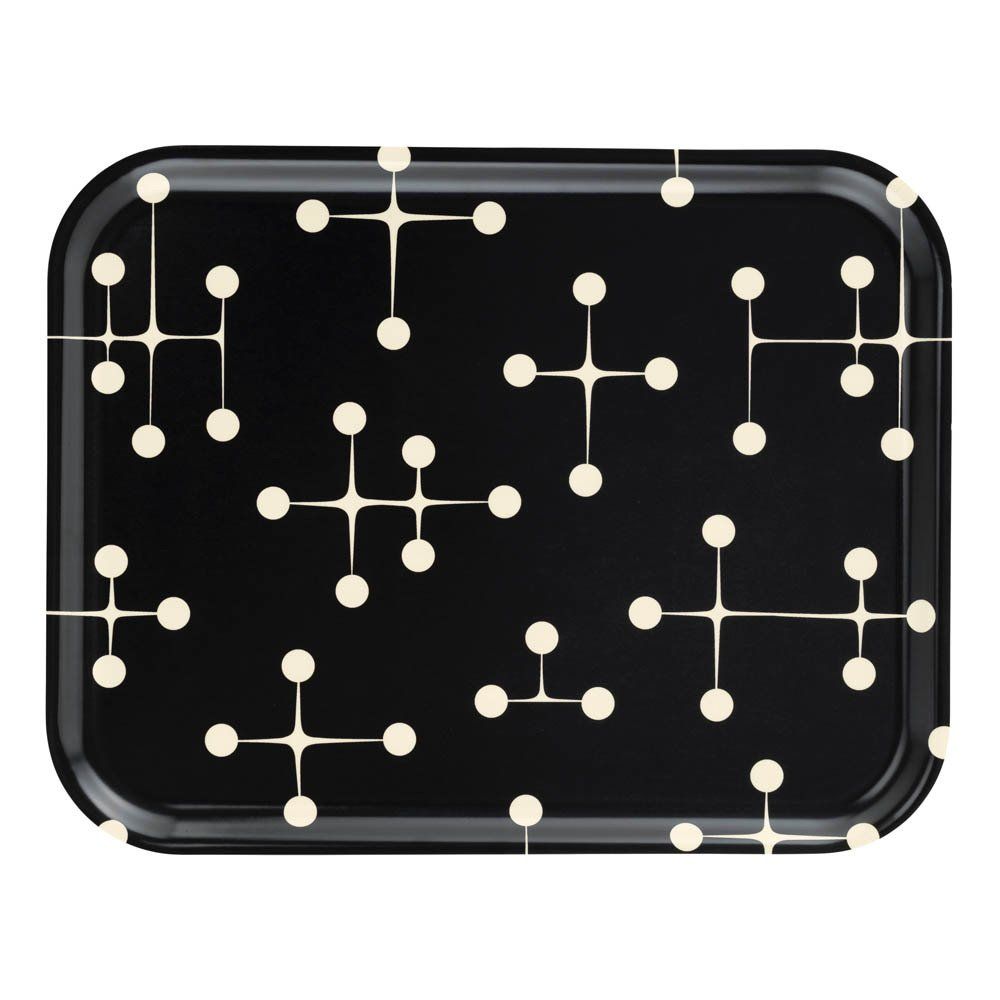 Classic Tray Large Vitra Dot Pattern Reverse Dark
