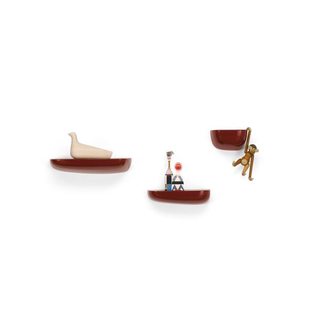 Mensola Cornice - Ronan & Erwan Bouroullec, 2012 | Rosso giapponese