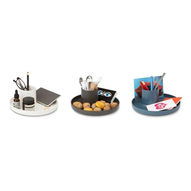 Portamatite e contenitore in plastica ABS O-Tidy - Michel Charlot, 2016 | Blu mare