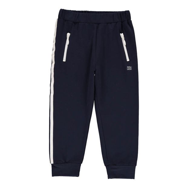 childrens navy jogging bottoms