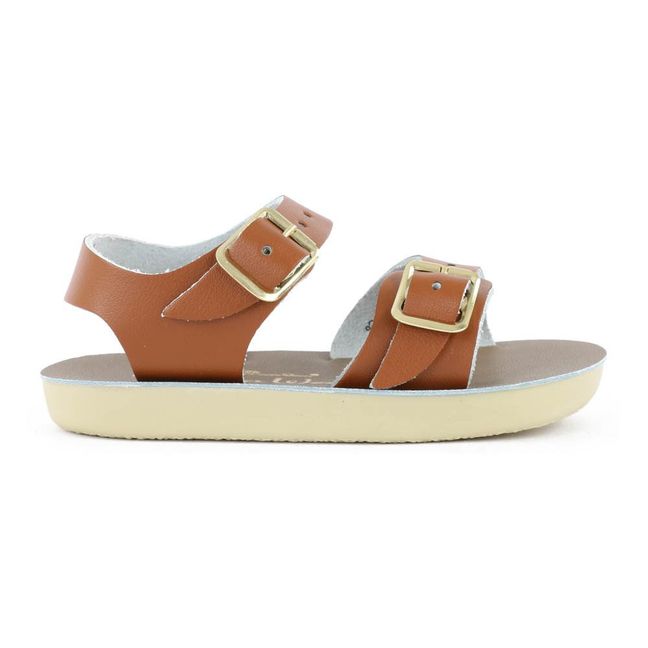 Seawee Leather Waterproof Sandals | Camel