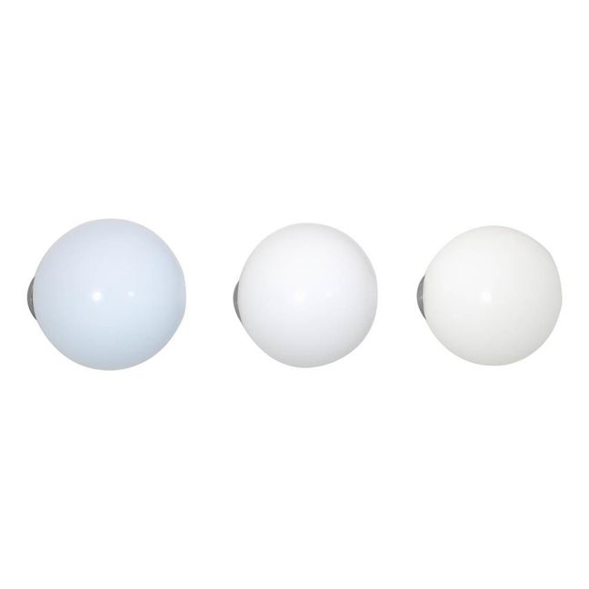 Attaccapanni Coat dots - Set da 3 - Hella Jongerius, 2013 | Bianco