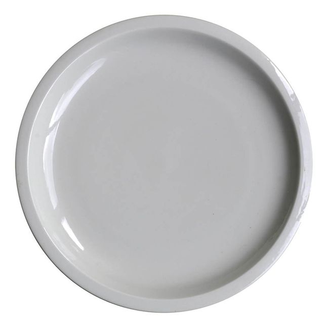 Assiette Cantine en céramique | Craie