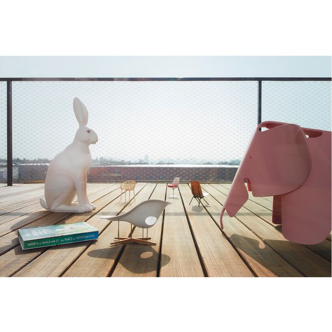 Tabouret Eléphant - Charles & Ray Eames | Gris bleuté