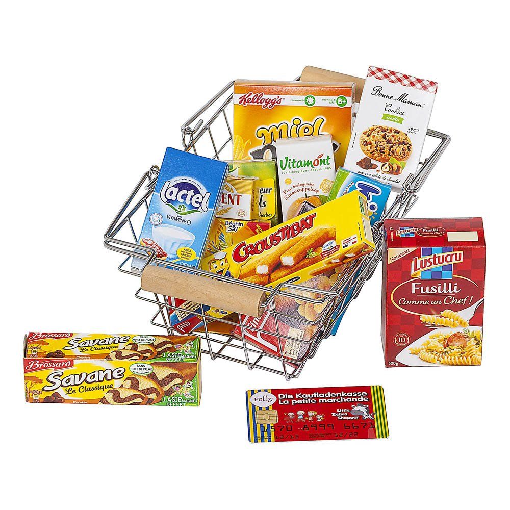Panier De Course Garni Polly Jouet Et Loisir Enfant Smallable