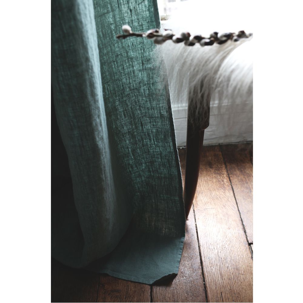 Washed Linen Curtain Storm Grey- Product image n°3