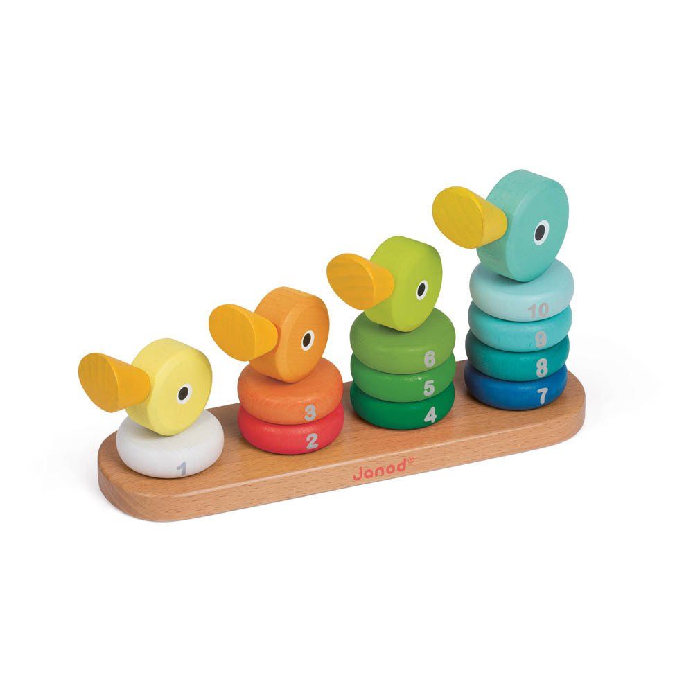 Janod - Canards empilables - Multicolore