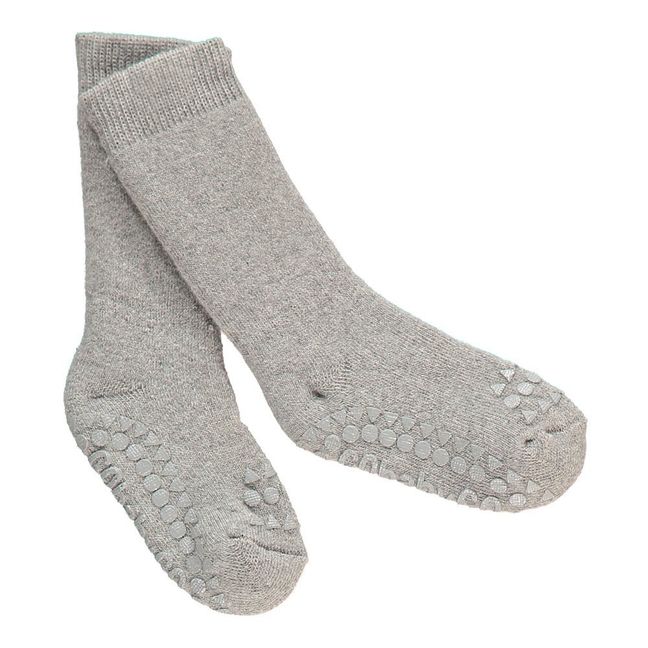Non-Slip Cotton Socks | Grey