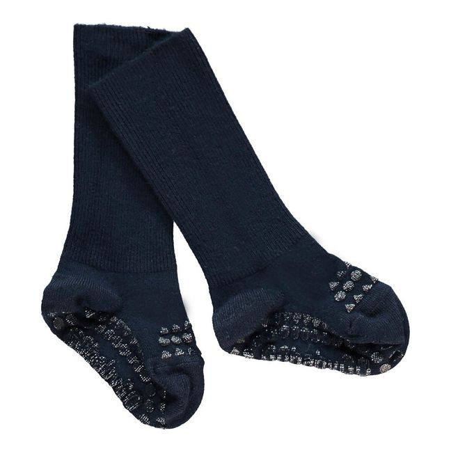 Calcetines Antideslizantes Bambú | Azul Marino