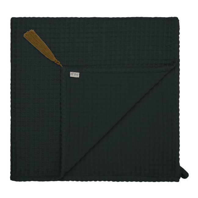 Serviette de toilette en coton bio | Dark Grey S021