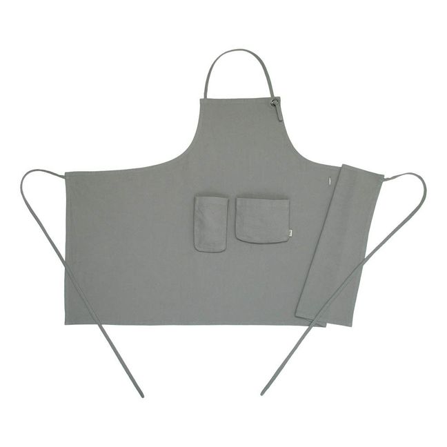 Adult Apron | Silver Grey S019