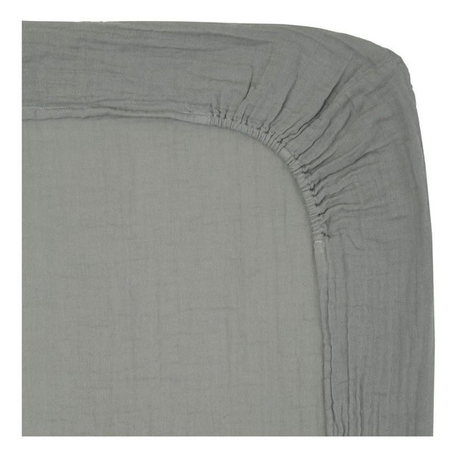 Changing Mat Cover | Silver Grey S019